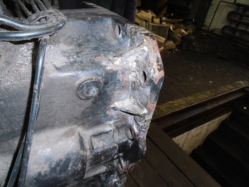 Svaření převodovky traktoru 3