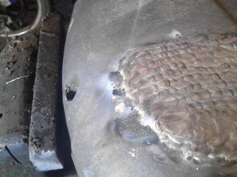 Svaření hořčíkové slitiny JAWA OHW 350 - 2