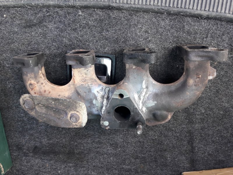 Svařování litinového svodu