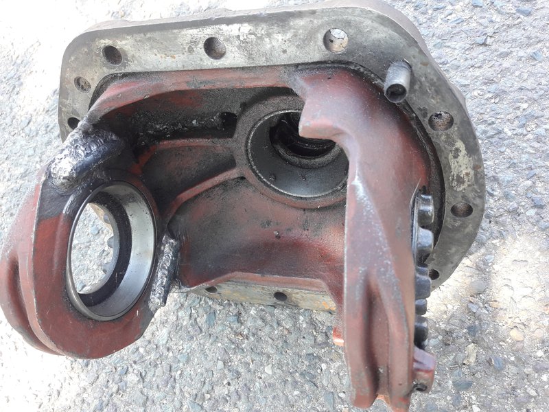 Svaření části diferenciálu, náhon zadního kola