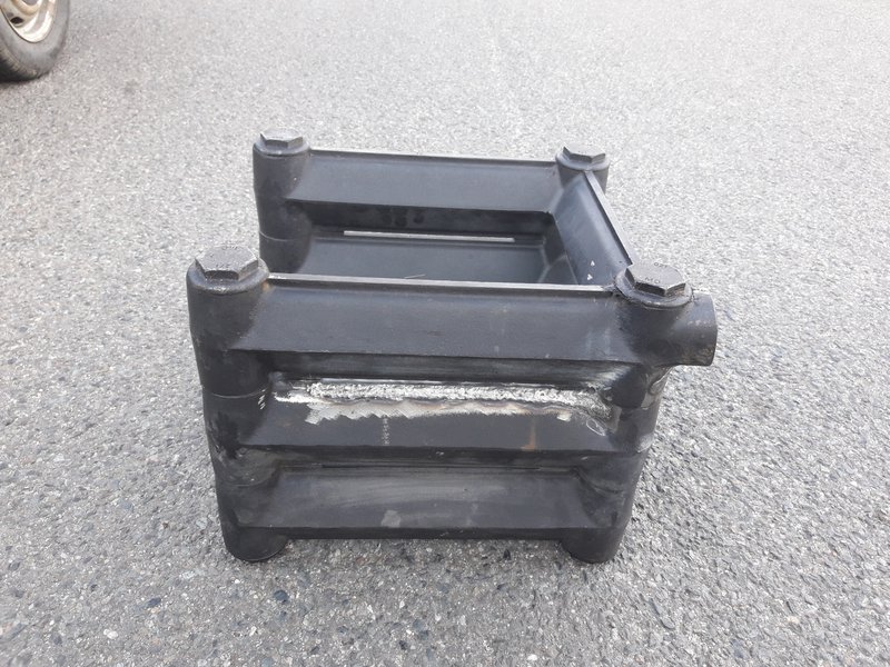 Svaření litinového výměníku kotle