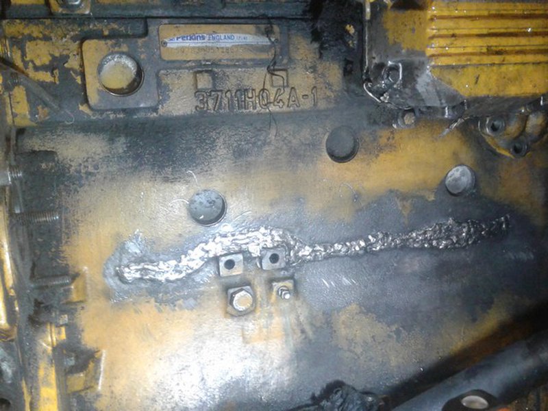 Svaření bloku motoru