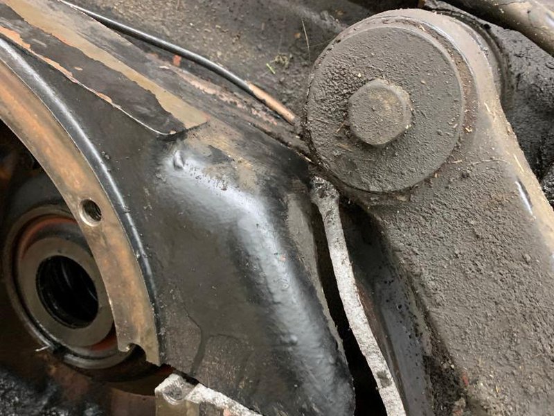 Rozlomená litinová převodovka ZETOR