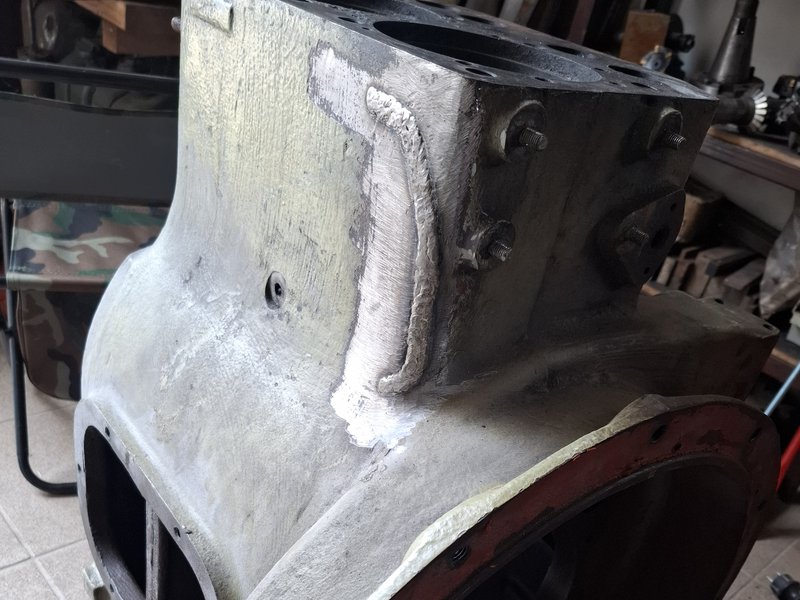 Svařený blok motoru Zetor 25