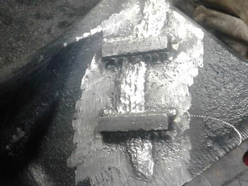 Oprava prasklé litiny 2