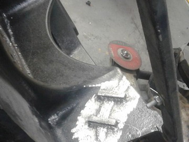 Oprava prasklé litiny